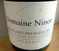 Les Crêts 2022 - DOMAINE NINOT - Aoc Mercurey 1er Cru
