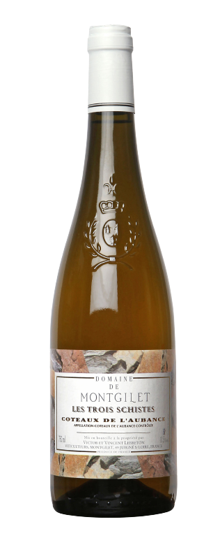 Les Trois Schistes 2020 - DOMAINE MONTGILET - AOP Côteaux de L'Aubance