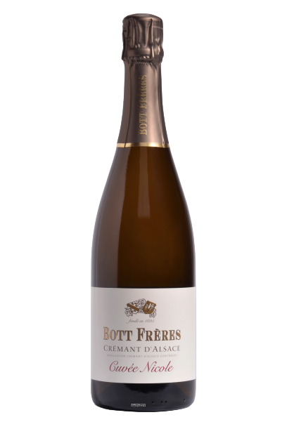 Crémant d'Alsace Brut Cuvée Nicole - BOTT FRÈRES - AOC Crémant d'Alsace