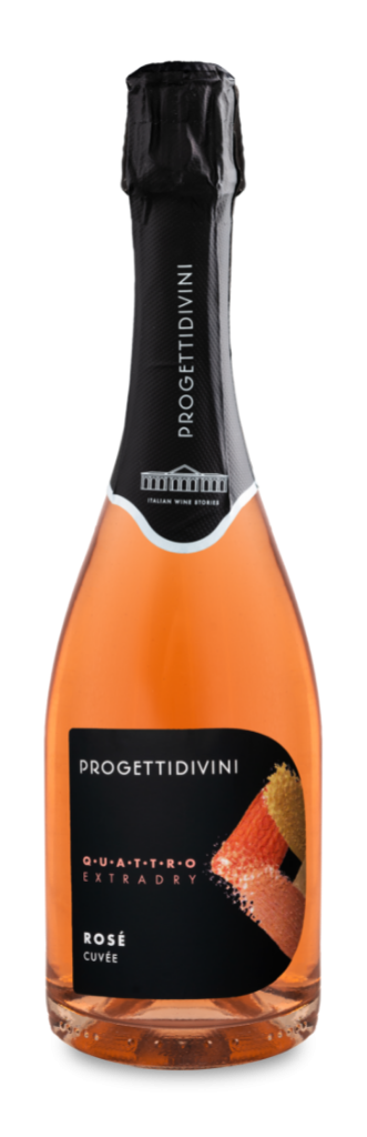 Progettidivini 4 – Extra Dry - CANTINA PROGETTIDIVINI - Cuvée Rosé - Vino spumante d'Italie