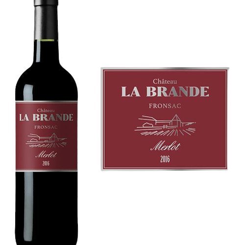 Réserve 100% Merlot 2018 - CHÂTEAU LA BRANDE - AOC Fronsac