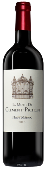La Motte de Clément-Pichon 2016 - HAUT-MEDOC