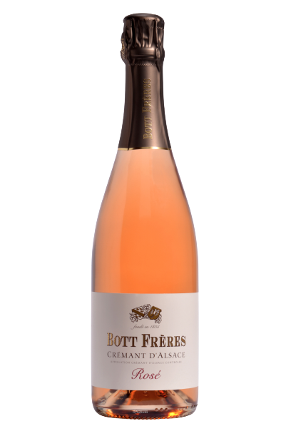 Crémant d'Alsace Brut Rosé - BOTT FRÈRES - AOC Crémant d'Alsace