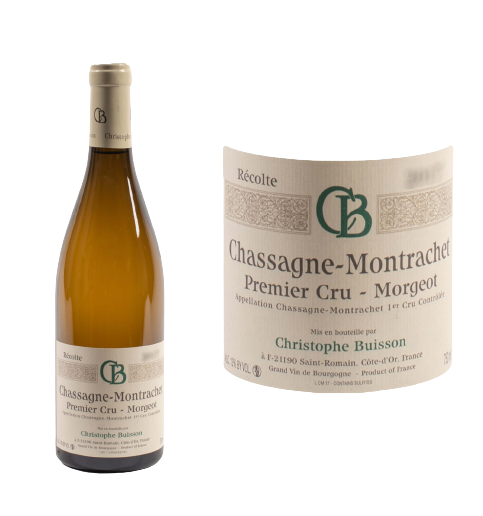 Chassagne Montrachet 1 er Cru "Morgeot" - HAUTES CÔTES DE BEAUNE - CHRISTOPHE BUISSON