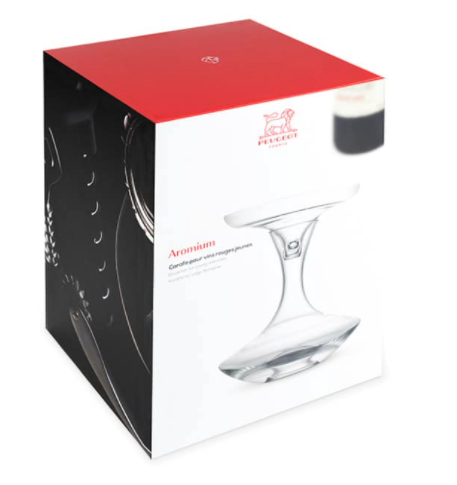 Aromium Carafe à vins jeunes avec aérateur 75 cl - PEUGEOT