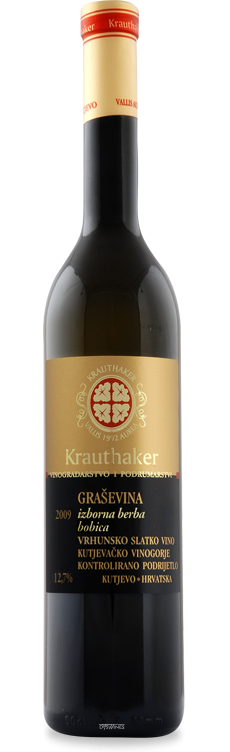 Grasevina IBPB 2012 - DOMAINE KRAUTHAKER - Slavonie & Baranja