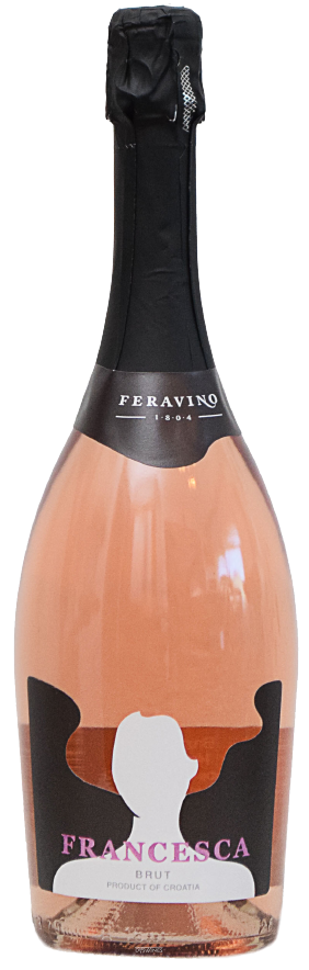 Francesca Brut Effervescent Rosé 2019 - DOMAINE FERAVINO - Feričanci