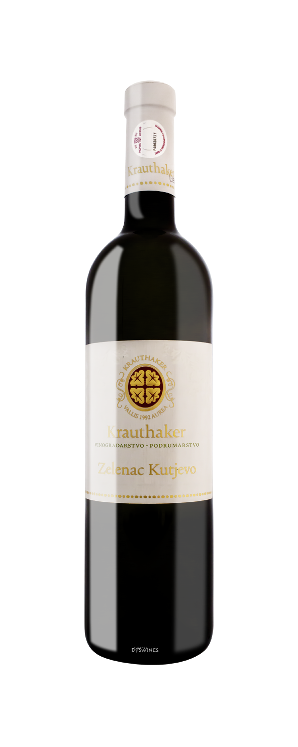 Zelenac 2018 - DOMAINE KRAUTHAKER - Slavonie & Baranja