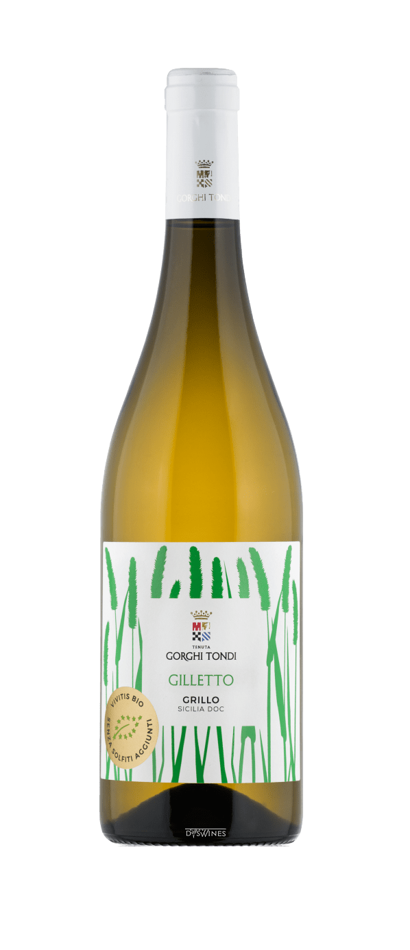 Vivitis bio Grillo 2019 - TENUTA GORGHI TONDI - IGP Terre Siciliane. Vin bio sans sulfites ajoutés
